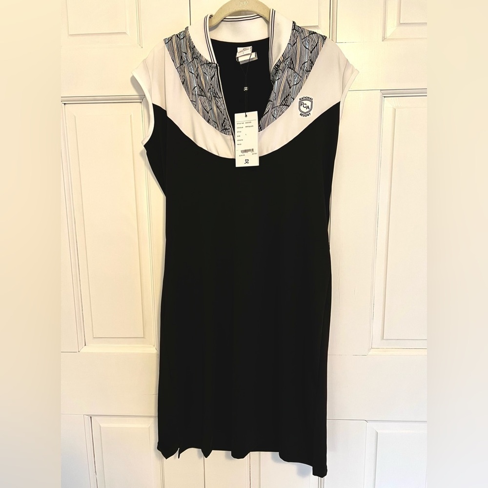 Daily Sports Torcy Navy & White Golf Dress NWT National PGA‎ Resort LArge
